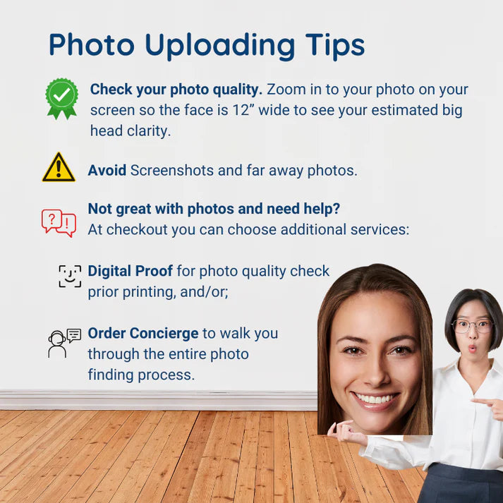 President Donald Trump Best BIG Head™ Cutout