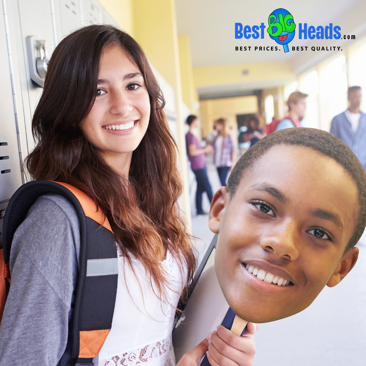 Basketball Game Best BIG Heads™ Cutouts