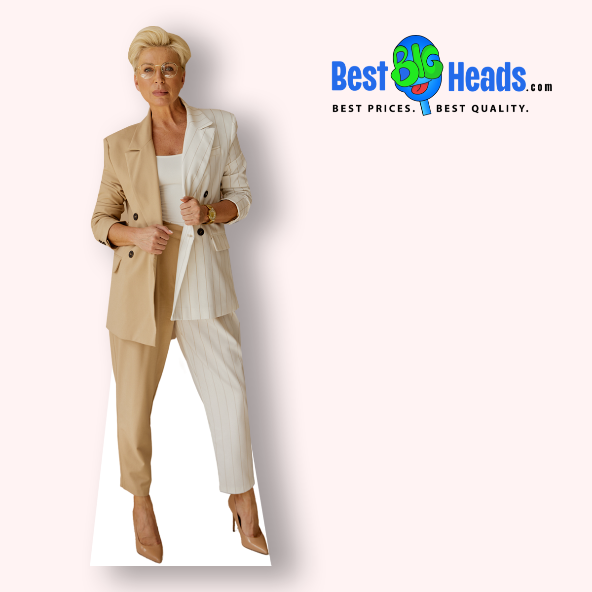 Best BIG Heads™ Boss Teacher Appreciation Lifesize Standup™