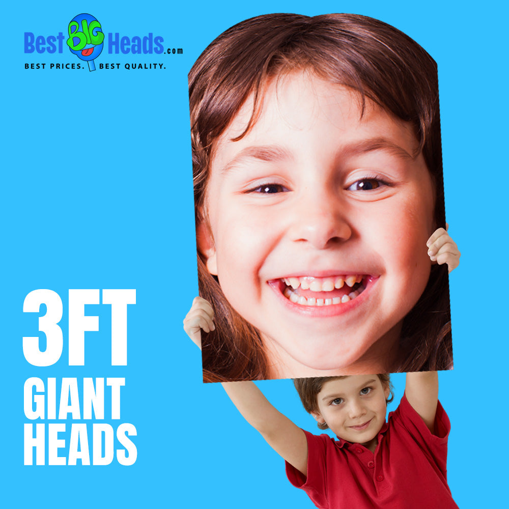 Little Cheerleader Best BIG Heads™ Cutouts™
