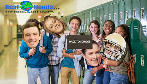 Show School Spirit with Custom Giant Face Cutouts