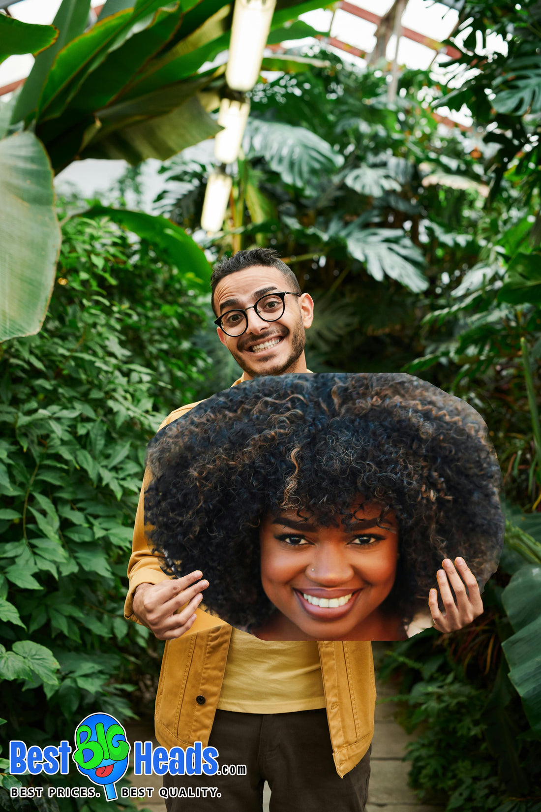 Make Their Day in the Most Unexpected Way with a Giant Face Cutout