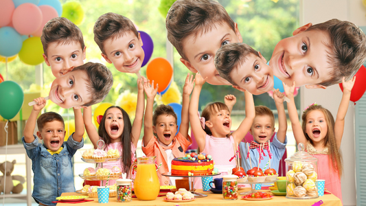 Blow Out the Candles, Hold Up the BIG Heads: Celebrate Birthdays in a Big Way