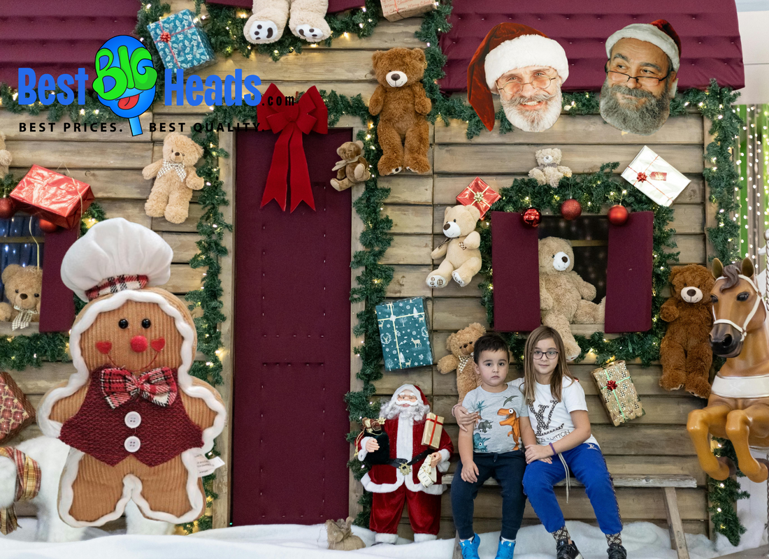 Festive Best BIG Head™ Cutouts for Christmas Parties and Gatherings