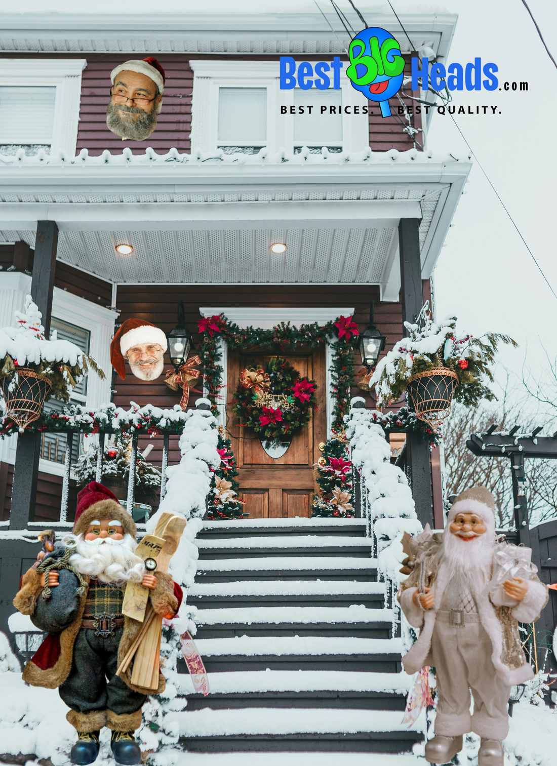 Sleigh the Season with Best BIG Heads™ at Your Christmas Party