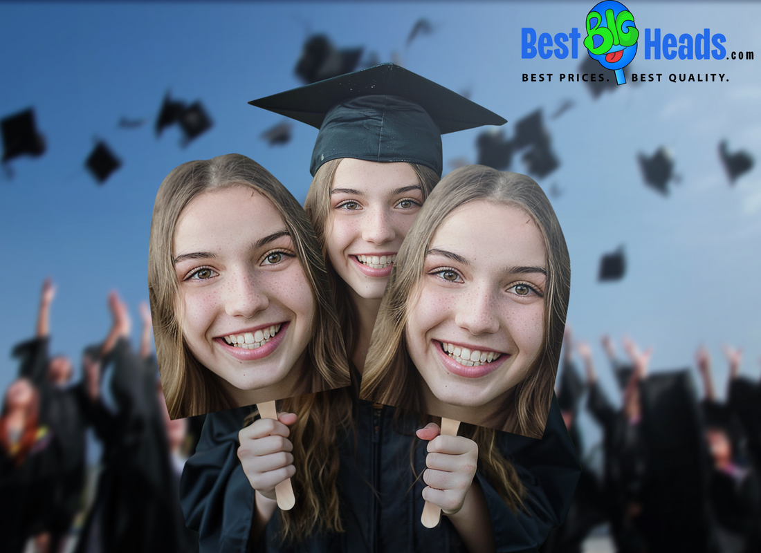 Stand Out at Graduation with Best BIG Heads™
