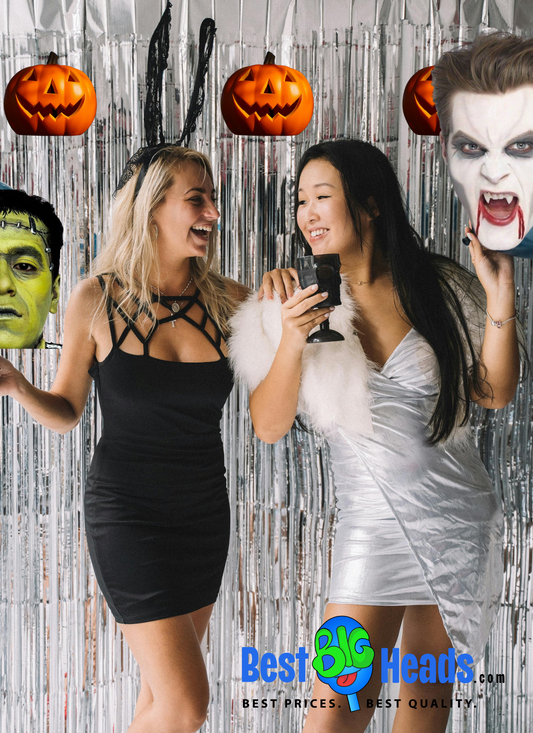 The Ultimate Trick-or-Treat Surprise? A Giant Head Cutout!