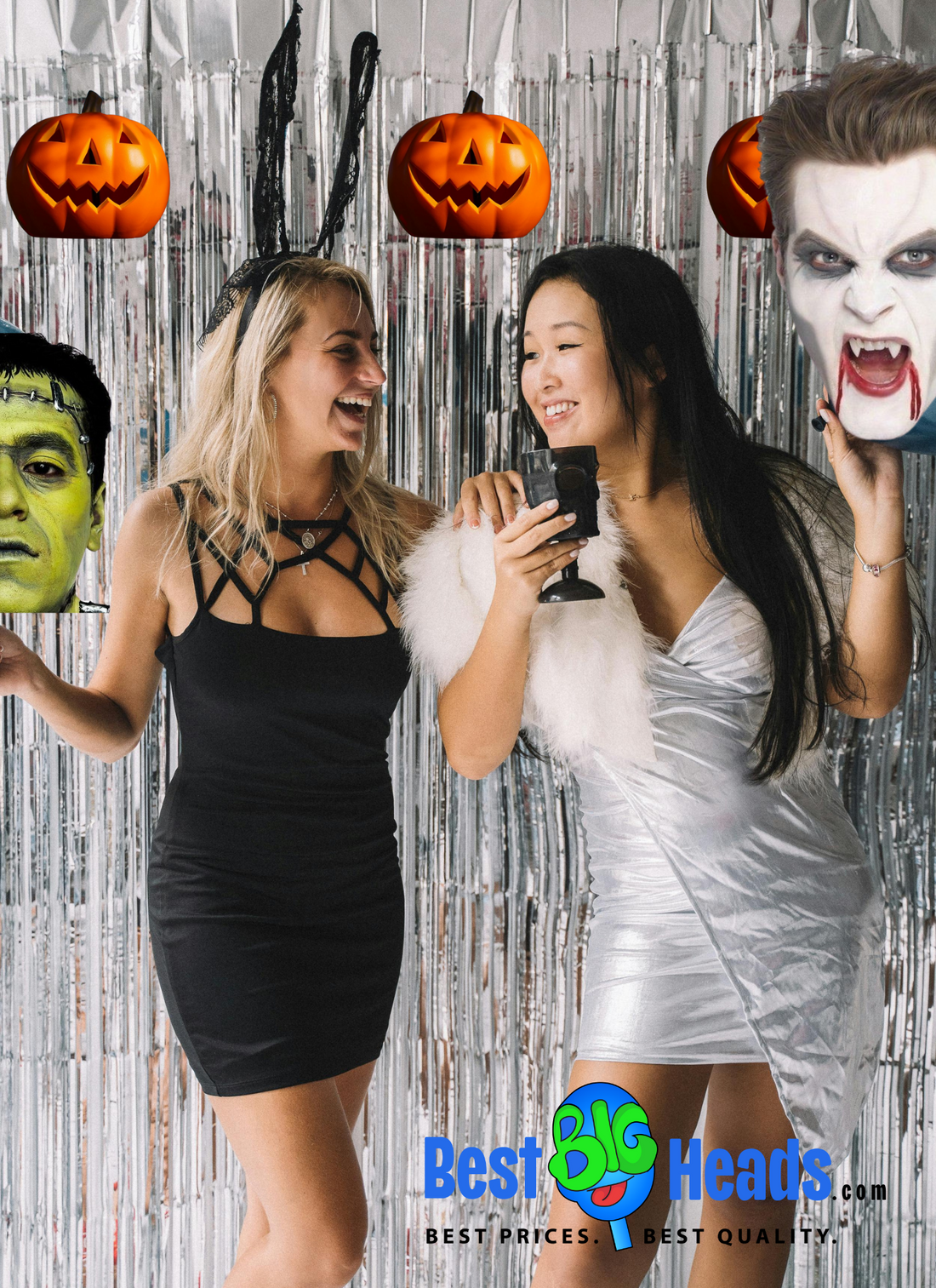 Haunt the Party with Personality: Best BIG Heads™ for Halloween