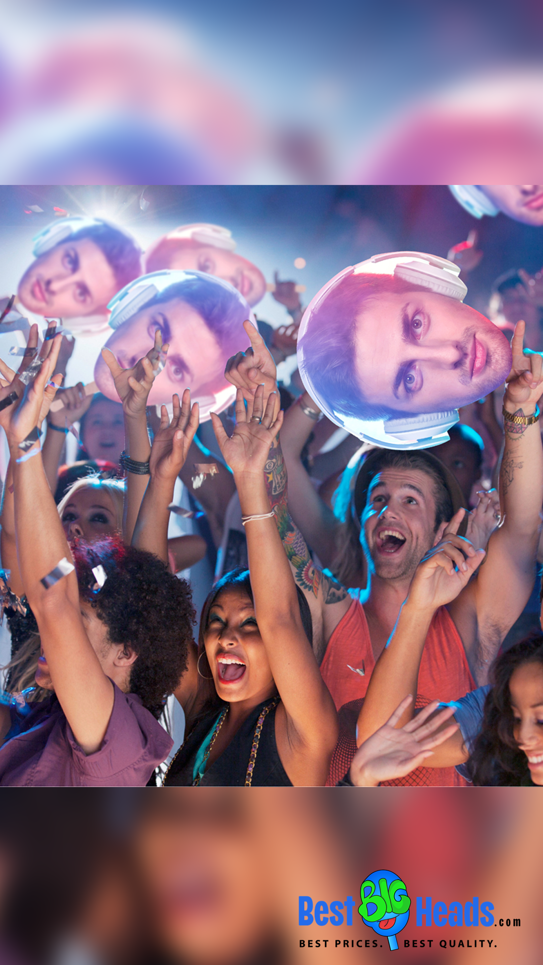 Summer Concerts and Festivals Go BIG with Best BIG Heads™