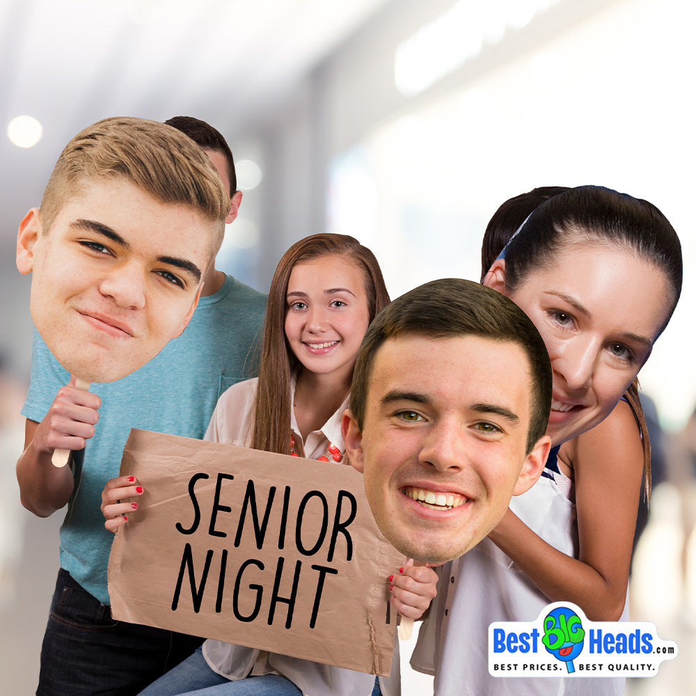 Make Senior Night Unforgettable with Best BIG Heads™! 🎉