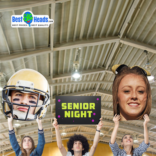 Celebrate Senior Night in a BIG Way with Best Big Heads! 🎓