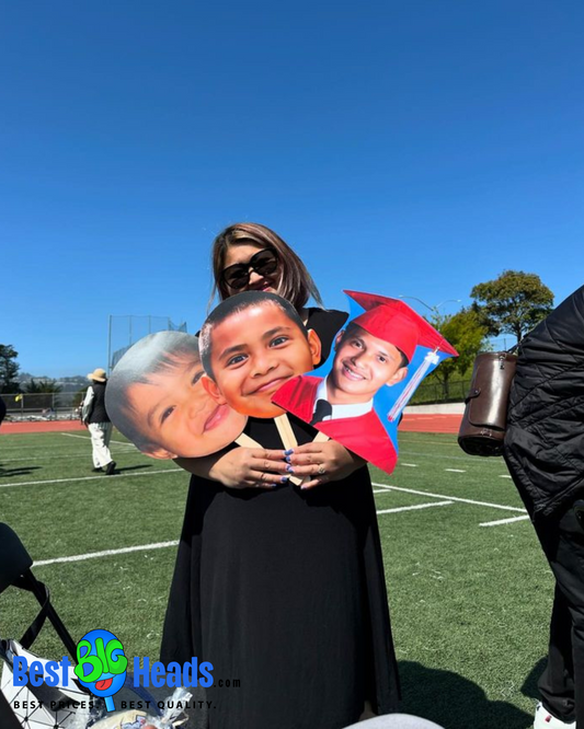 Celebrate in Style: Graduation Fun with Best BIG Heads™
