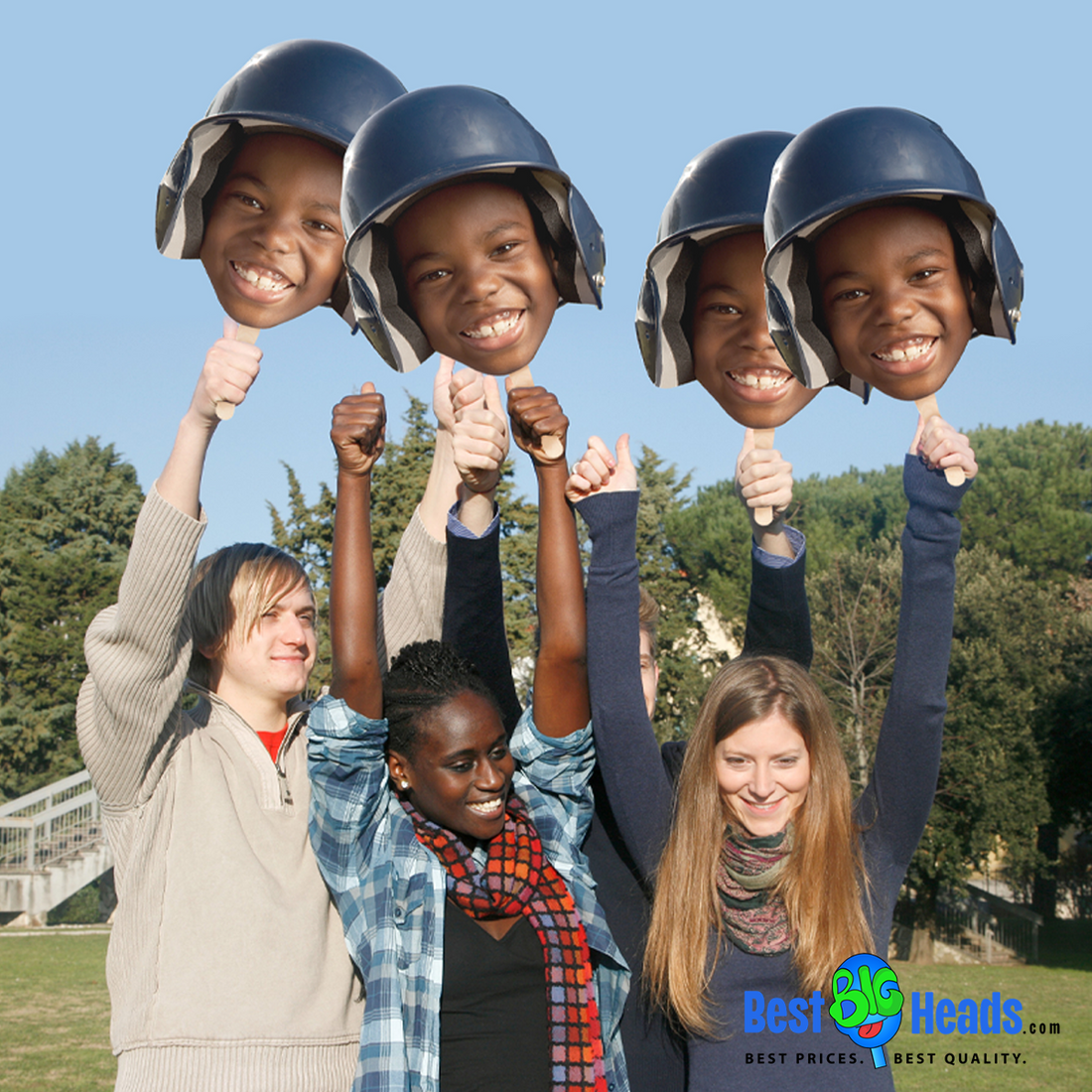 Make Every Goal, Dunk, and Home Run Bigger with Best BIG Heads™