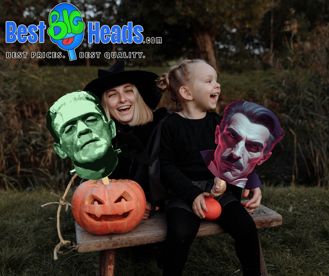 Who Needs a Mask? Go Giant Head This Halloween