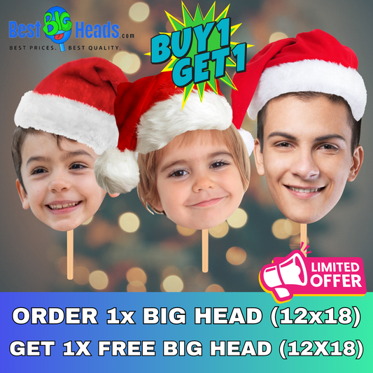 Celebrate Big with Best Big Heads™