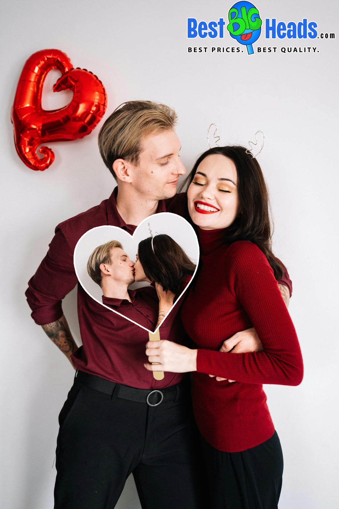Fall in Love with Fun: Valentine’s Day Characters from Best Big Heads™