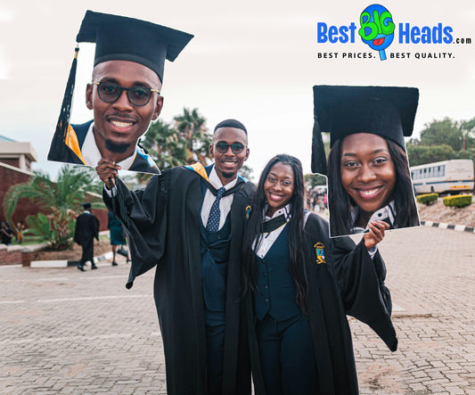 Diplomas & BIG Heads: A Graduation Match Made in Party Heaven