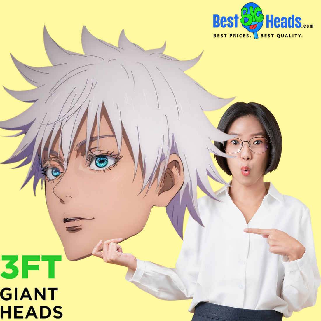 Bring the House Down with Giant Heads: A Party Must-Have