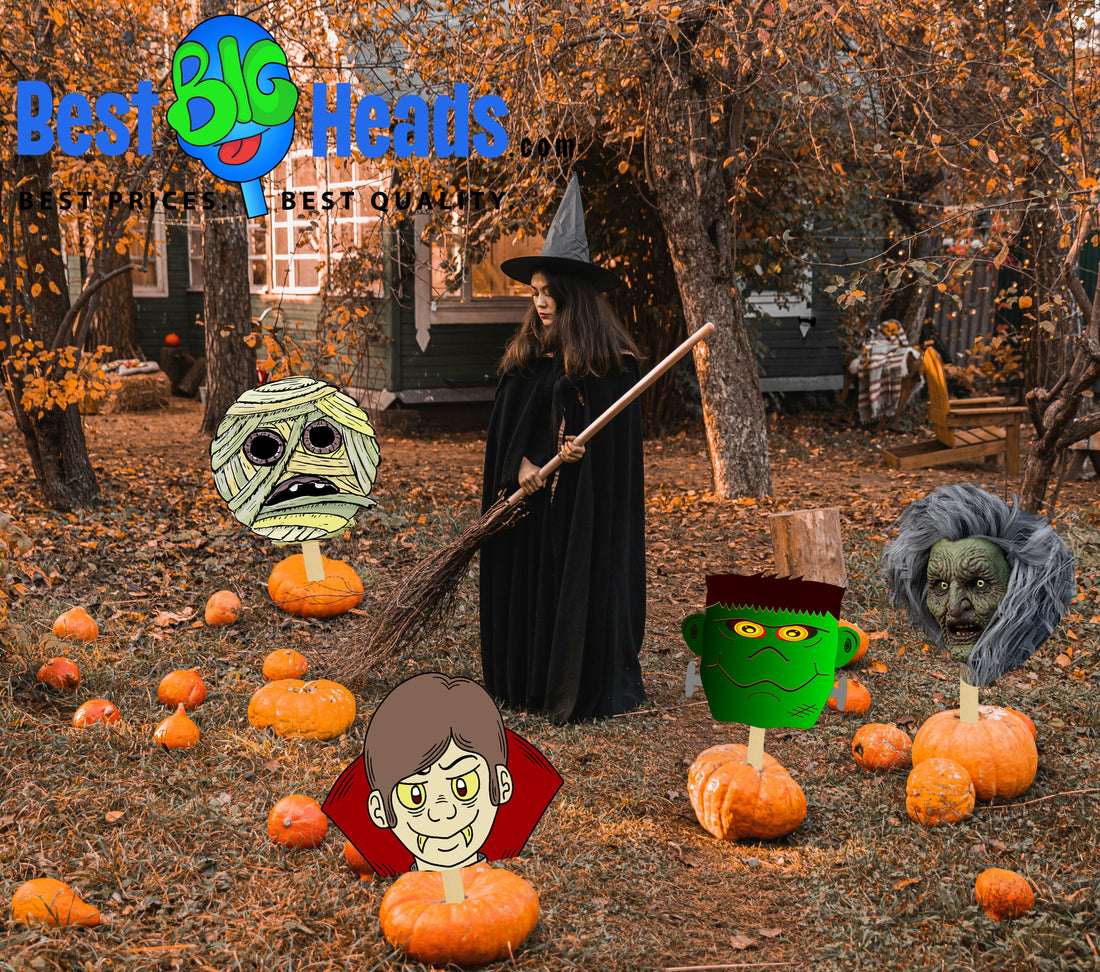 From Creepy to Hilarious: Halloween Costume Ideas with BIG Heads