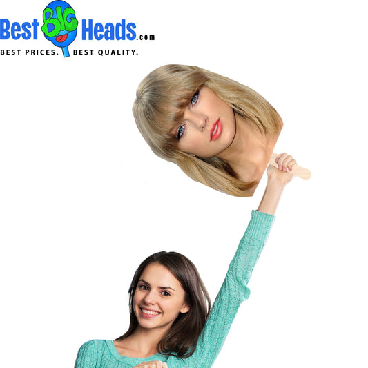Best BIG Heads™ face cutout of Taylor Swift.