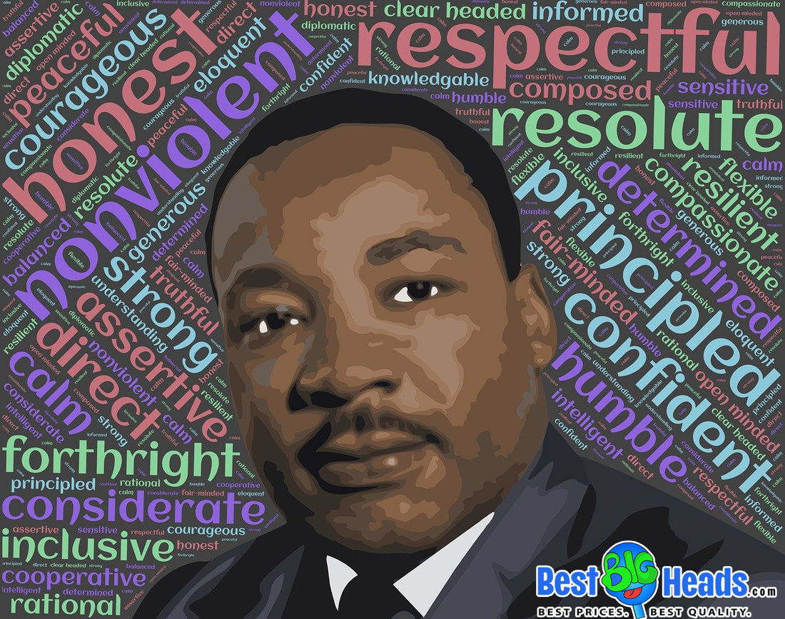 Celebrate Martin Luther King Jr. Day with Best BIG Heads™!