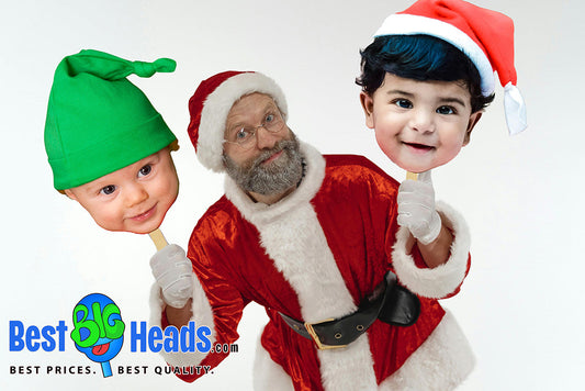 Holiday Photos Go Viral with Best BIG Heads™ Cutouts