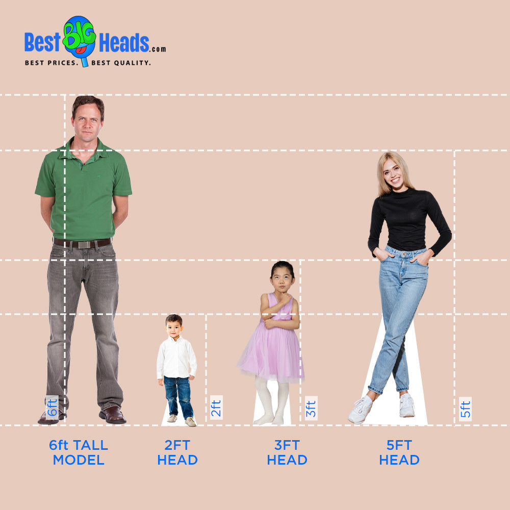Best BIG Heads™ Birthday Boy Lifesize Party Standup™