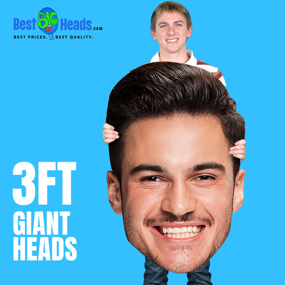 Best BIG Heads™ Bachelor Party Fun Cutouts™-3ft