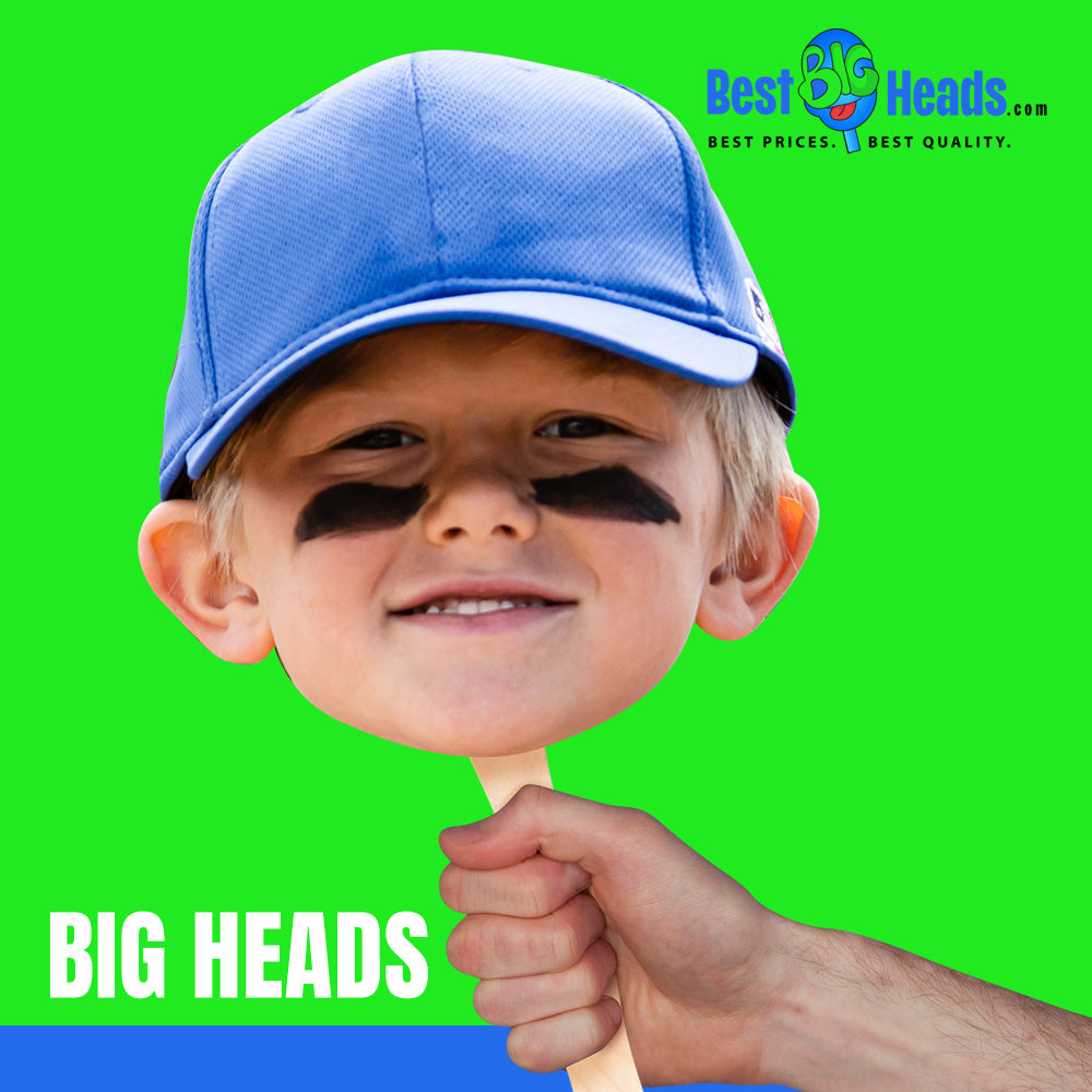 Best BIG Heads™ Little League Champ Cutouts-Big Head