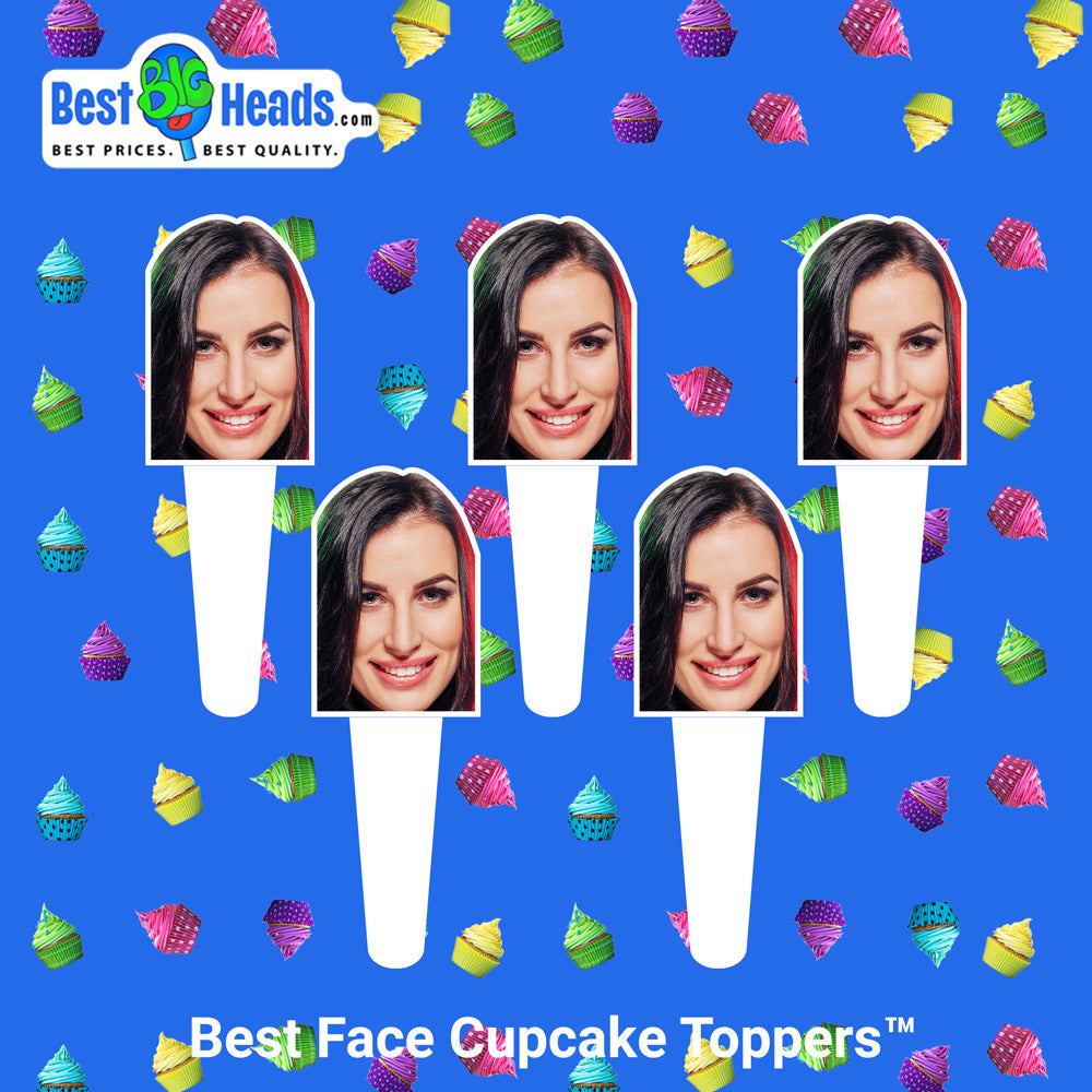 Best Face Cupcake Toppers™