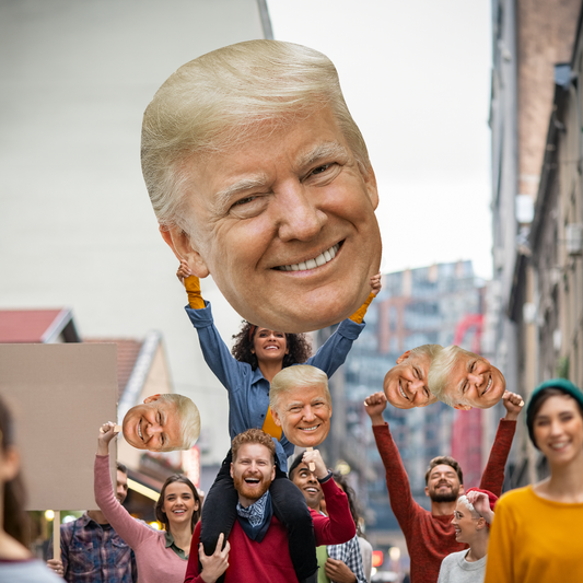 President Donald Trump Best BIG Head™ Cutout