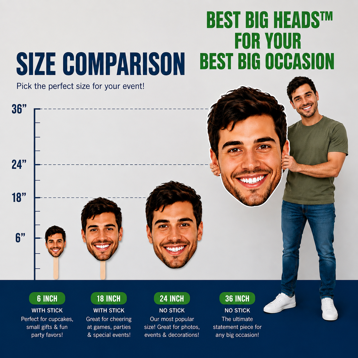 Best BIG Heads™ Soccer Star Cutouts™