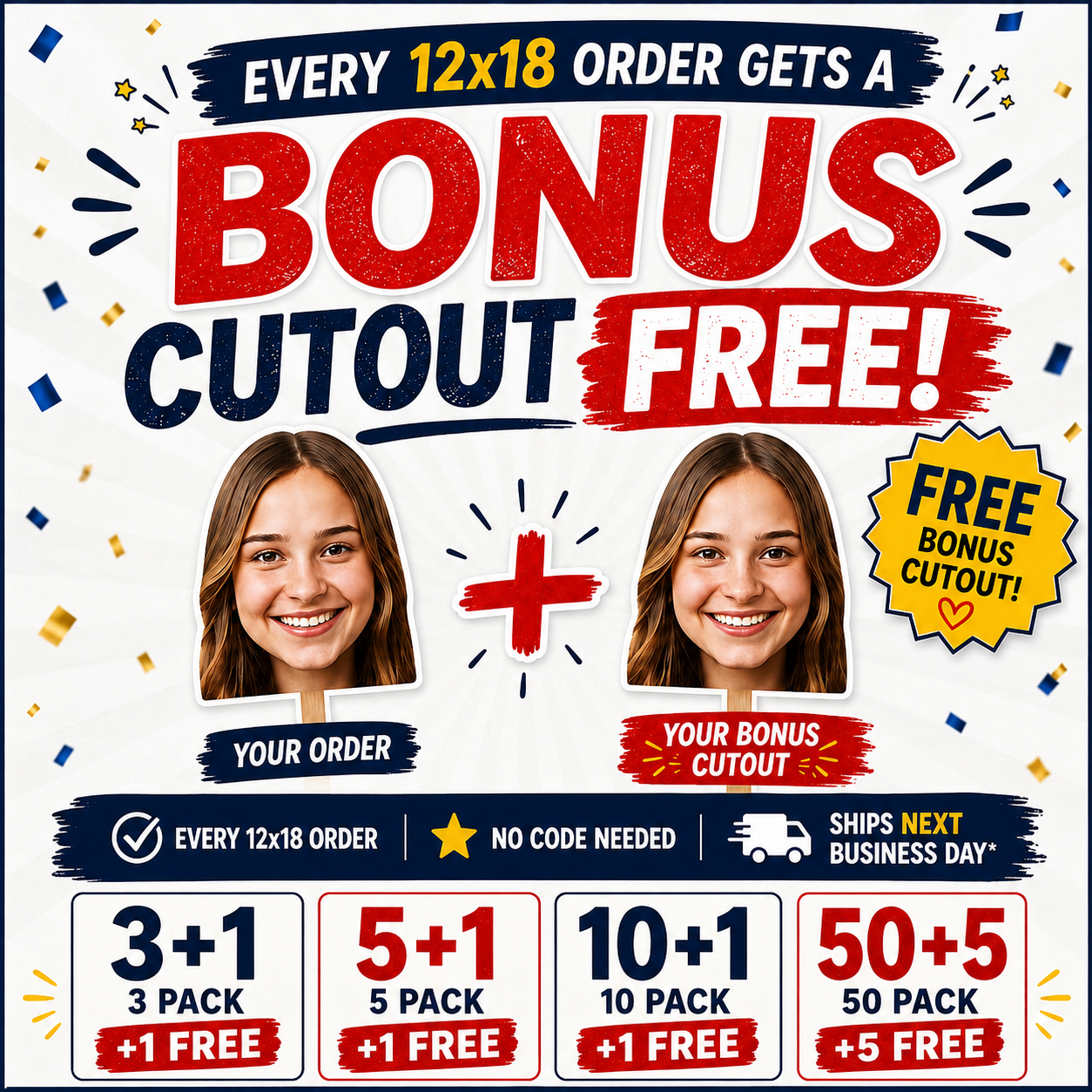 2-ft Best BIG Heads™ Foam Cutout