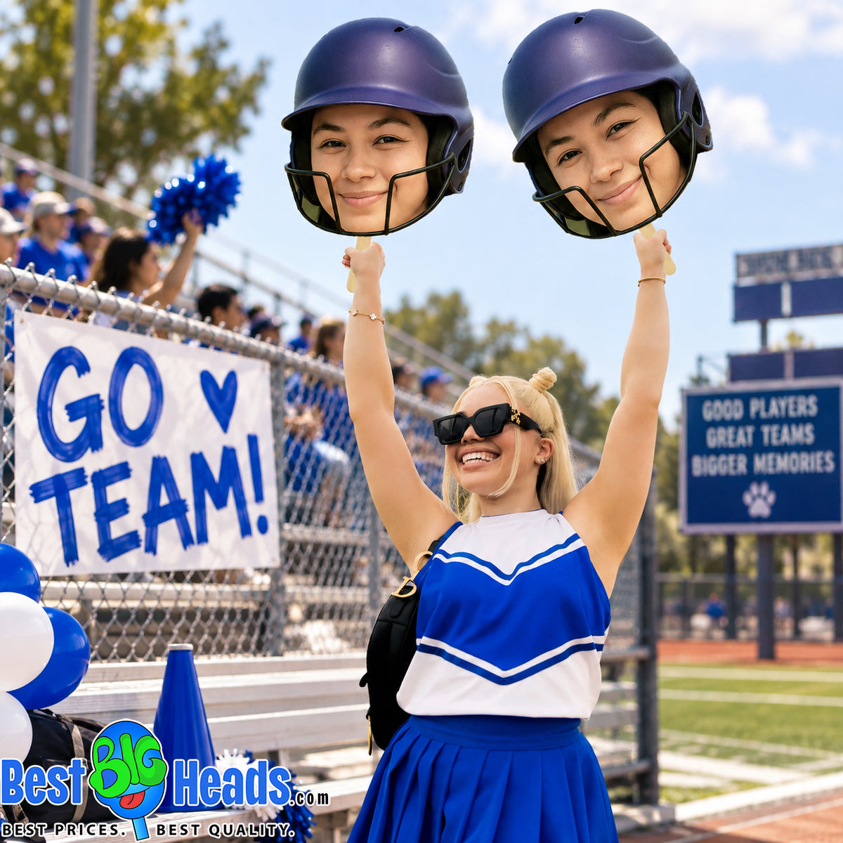 Best BIG Heads™ Cheerleading Spirit Cutouts