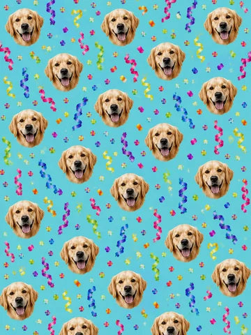 Birthday 1 gift-wrap design example